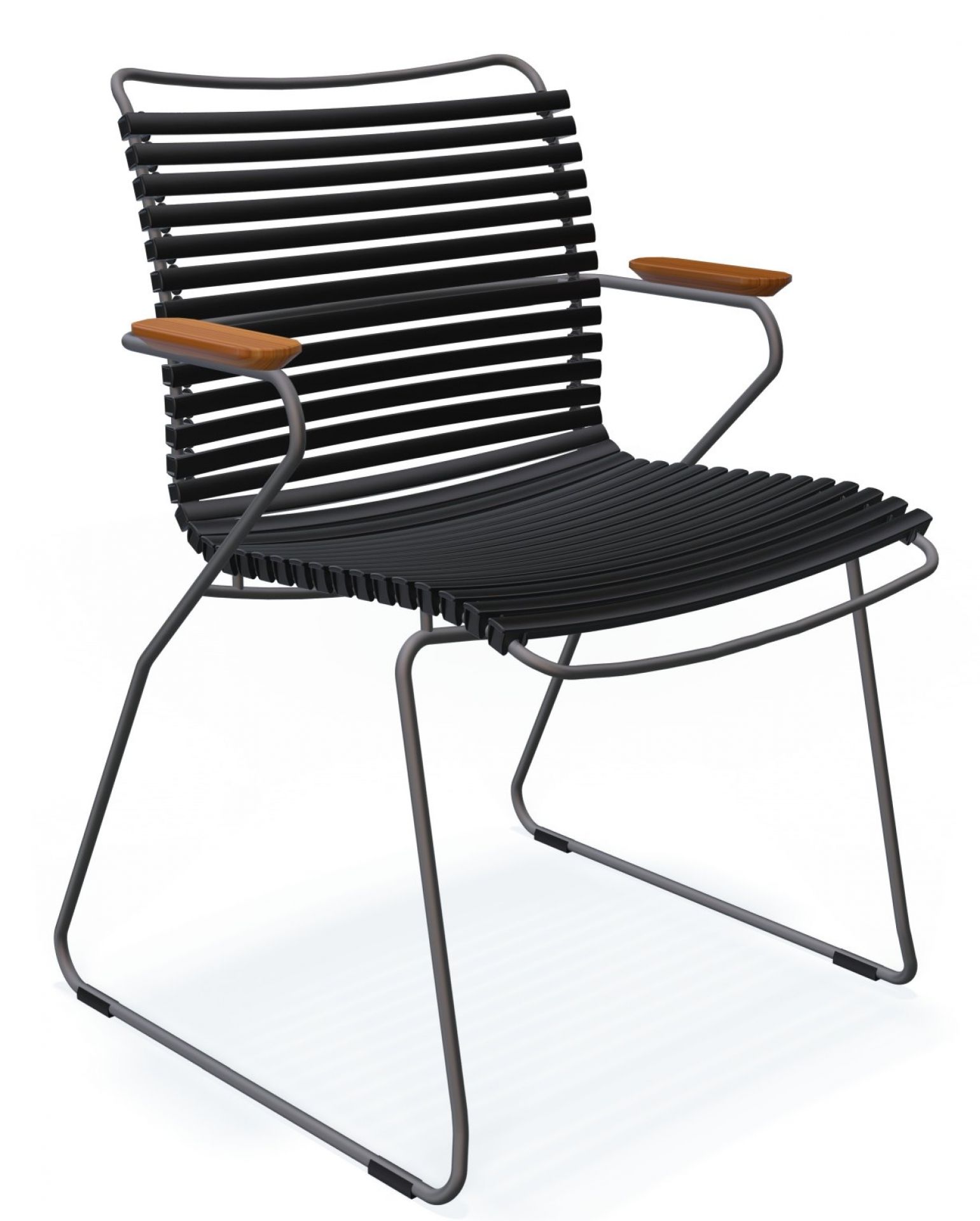 Click Chair with armrests Outdoor Houe Pine green | HOUE